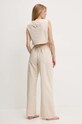 Лляний комплект Answear.LAB 1531.1532.FKK бежевий WZ24