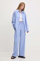 Сорочка та штани Answear.LAB 80475.TMS блакитний