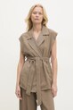 Одяг Жилет та штани Answear Lab 247123.th бежевий