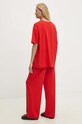 Odzież Answear Lab t-shirt i spodnie 01153.01155.fms czerwony