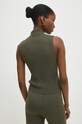 Answear Lab pantaloni, top și cardigan mc2402.FLK verde
