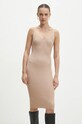 Šaty a svetr Answear.LAB K259.hms béžová WZ24