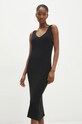 Answear Lab rochie și pulover W0906AB.HLK negru WZ24