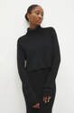 Îmbrăcăminte Answear Lab rochie și pulover W0906AB.HLK negru