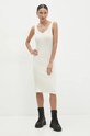 Answear Lab rochie și pulover W0926AB.HLK bej WZ24