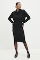Šaty a svetr Answear.LAB mini černá W0926AB.HLK