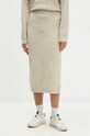 Answear.LAB sweter i spódnica beżowy N7193.HLK