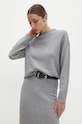 Odzież Answear.LAB sweter i spódnica N7193.HLK szary