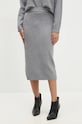 Answear.LAB sweter i spódnica szary N7193.HLK