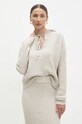 Одяг Светр та спідниця Answear.LAB W2011AB.HLK бежевий
