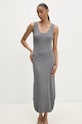 Answear Lab rochie și pulover m8561.FKK gri WZ24