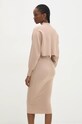 Îmbrăcăminte Answear Lab rochie și pulover mc9018.FLK maro