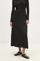Answear Lab compleu pulover si fustă negru 5121/5122.ilk