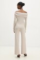 Answear Lab un set de pulover și pantaloni ms3160.ilk bej WZ24