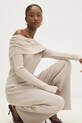 Answear Lab un set de pulover și pantaloni ms3160.ilk bej