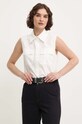 Βαμβακερό πουκάμισο Answear.LAB λευκό 2703IW