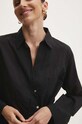 Bavlněná košile Answear.LAB černá 33554.th