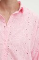 Answear Lab cămașă din bumbac SHPKWI.TKK roz