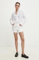 Odzież Answear Lab koszula bawełniana shpli.TKK biały
