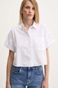 Bavlněná košile Answear.LAB bílá shp5.TKK