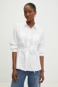 Answear Lab camicia in cotone bianco 1586.TMS