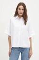 Answear Lab cămașă din bumbac alb 11754.th