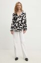 Блузка Answear.LAB D60083M11180B.ph чёрный WZ24