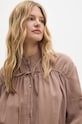 Blúzka Answear.LAB sw762175220.ims hnedá