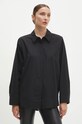 Answear Lab cămașă negru 80506.tos