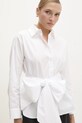 Bavlnená košeľa Answear.LAB biela sng.30.tos