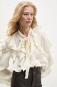 Рубашка Answear.LAB casual бежевый VMC3137.hos
