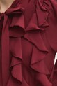 Answear Lab cămașă VMC3137.hos burgundia
