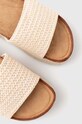 Answear Lab klapki beżowy ths122.fh