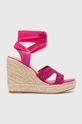 Sandale Answear Lab iznad 8 cm roza b2105.ijs