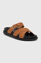 Шлепанцы Answear.LAB B1375.hh коричневый WZ24