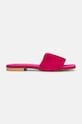 Answear Lab papuci imitatie de piele intoarsa roz 4431.ims