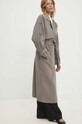 Odzież Answear Lab płaszcz 19565.th szary