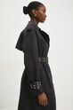 Oblečenie Trenčkot Answear.LAB 8645.frlk čierna
