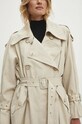 Джинсовый тренч Answear Lab бежевый 3492.frlk