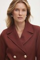 Kabát Answear.LAB burgundské 1845.fos