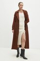 Answear Lab cappotto 21338nv.FKK marrone WZ24