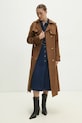 Answear Lab trenci 1158.TLK maro WZ24