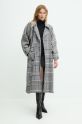 Answear Lab cappotto in lana 19398.TLK grigio WZ24