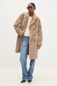 Answear.LAB płaszcz NA3066.FLK beżowy WZ24