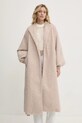 Answear Lab płaszcz nieocieplane beżowy L8851.HLK
