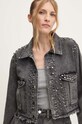 Answear Lab geacă din denim gri 06035.TMS