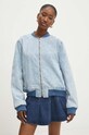 Odzież Answear.LAB kurtka jeansowa LJKBRAZILDENIM.ukms niebieski