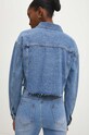 Îmbrăcăminte Answear Lab geacă din denim 1295.IKK albastru