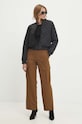Answear Lab kurtka bomber LJK.KAJALDIAM1.ums czarny WZ24
