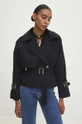 Answear Lab cappotto nero 8055.TMS